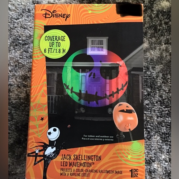 Halloween Lightshow Projection DISNEY JACK SKELLINGTON - Picture 1 of 5